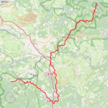Trace GPS L'Espérou - Ceilhes-et-Rocozels, itinéraire, parcours