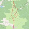 Trace GPS Pic de Lizert d'Assacs, itinéraire, parcours