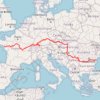 Trace GPS Euro 6, itinéraire, parcours