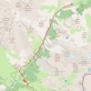 Trace GPS La Fouillouse-Maljasset, itinéraire, parcours