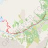 Trace GPS Vallouise, refuge du Pelvoux, itinéraire, parcours