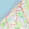 Trace GPS Dauville - Trouville, itinéraire, parcours