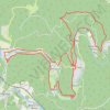 Trace GPS Autour de la Semoy - Monthermé - La Gire - Chateau de Linchamps, itinéraire, parcours