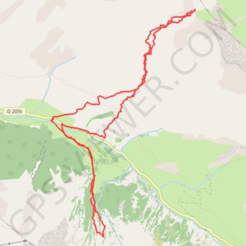 Trace GPS Pic du fond de peynin, itinéraire, parcours
