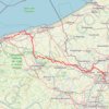 Trace GPS Calais (62100), Pas-de-Calais, Hauts-de-France, France - Lille (59000-59800), Nord, Hauts-de-France, France, itinéraire, parcours