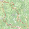 Trace GPS Tour des Cascades, Landes et Tourbières (Creuse), itinéraire, parcours