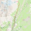 Trace GPS Lac des Quirlies - Oisans, itinéraire, parcours