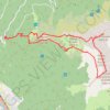 Trace GPS mont mizandin + pointe de la grande journée en bou, itinéraire, parcours