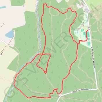 Trace GPS Boucle du Bois de Mondou - Lévignac, itinéraire, parcours