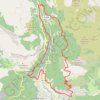 Trace GPS Balcons du Loup, itinéraire, parcours