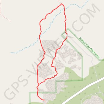Trace GPS Split Rock and Face Rock Loop, itinéraire, parcours