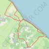 Trace GPS 🚶 Trace, boucle de Bégadan, itinéraire, parcours