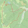 Trace GPS Chaumes du col du Herrenberg au Rainkopf, Lac de l'Altenweiher, itinéraire, parcours