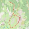 Trace GPS Dent de la Portetta, circuit de Plassa, itinéraire, parcours