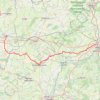 Trace GPS Voie 2ème DB : Vitré - La-Chapelle-St-Aubin, itinéraire, parcours