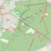 Trace GPS Parcours du rouge cloître, itinéraire, parcours