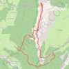 Trace GPS Le Pinet - Sangle de Fouda Blanc, itinéraire, parcours
