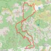 Trace GPS Mons - Héric - Roc du Salis, itinéraire, parcours
