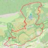 Trace GPS Pic du Pibeste et Pène de Souquète depuis Agos, itinéraire, parcours