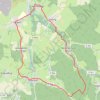 Trace GPS Entre Sarre Rouge et Sarre Blanche, itinéraire, parcours