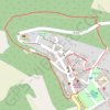 Trace GPS Beauville, promenade autour des remparts - Pays de l'Agenais, itinéraire, parcours