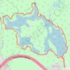 Trace GPS Thetis Lake Loop, itinéraire, parcours