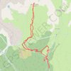 Trace GPS Mont rosset, itinéraire, parcours