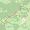 Trace GPS Peña De Alba depuis le village des Aldudes, itinéraire, parcours