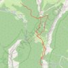 Trace GPS Le Grand Manti depuis les Varvats, itinéraire, parcours