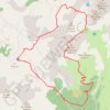 Trace GPS Tour de la Pierra Menta Beaufortain, itinéraire, parcours