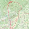 Trace GPS Boucle vélo Ballon d'Alsace, itinéraire, parcours