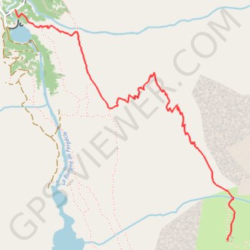 Trace GPS Ferpècle - Bricola, itinéraire, parcours