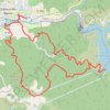 Trace GPS De Gréoux-les-Bains au Lac d'Esparron, itinéraire, parcours