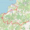 Trace GPS Ajaccio - Bonifacio - Étape 4, itinéraire, parcours