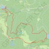 Trace GPS Lac de la lauch et lac du grand ballon, itinéraire, parcours