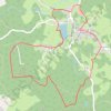 Trace GPS La Croix de Reillat - Savennes, itinéraire, parcours