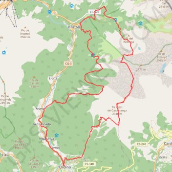 Trace GPS maratob, itinéraire, parcours