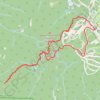 Trace GPS Eagleridge Bluffs - Cabin Lake - Black Mountain, itinéraire, parcours