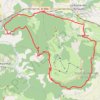 Trace GPS Montagne de Ceuse, itinéraire, parcours