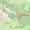 Trace GPS Mont ARCHAS-Salese-Adus, itinéraire, parcours