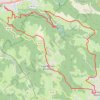 Trace GPS Marche au Chambon Feugerolles, itinéraire, parcours