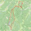 Trace GPS Le tour du Shiessrothried depuis Kruth, itinéraire, parcours