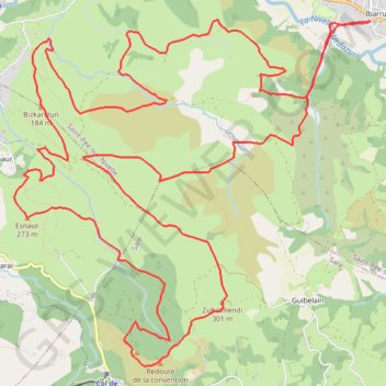Trace GPS Senpereko Trail 2021 - Senpereko Trail 21Km, itinéraire, parcours