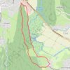 Trace GPS Marais des eaux mortes en Haute Savoie, itinéraire, parcours