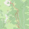 Trace GPS Rocher d'Hortzorrotz et Zelaihandi depuis le col de Meharoztegi, itinéraire, parcours