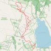 Trace GPS Copicut Miller Brook, itinéraire, parcours