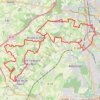 Trace GPS Le Mans vers Rouillon, Pruillé, Saint Georges etc..., itinéraire, parcours
