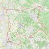 Trace GPS Au fil du Comtat - Carpentras, itinéraire, parcours