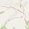 Trace GPS Cucamonga Peak Trail via Icehouse Canyon, itinéraire, parcours