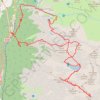 Trace GPS Moléta - Tronquéra - Pala de Ip - Collarada - Névéra - cirque de Saman, itinéraire, parcours